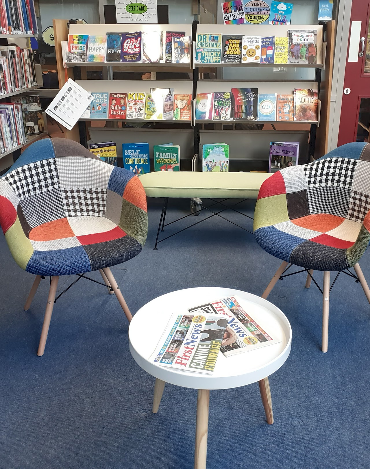 Reading for Wellbeing Area Library Area